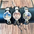 thumbnail image 2 of Pulsera Umibe No Etranger, brazalete hecho a mano con botón de cristal, figura de Stranger Shun Mio, regalo para fanáticos de la joyería, 2023, 2 of 5