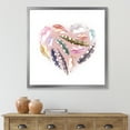 thumbnail image 3 of Designart 'Ethnic Feather In Heart Shape' Bohemian & Eclectic Framed Art Print, 3 of 4