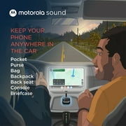 Motorola Sound MA1 Wireless Android Auto Car Adapter - Instant Connection Using Google-Licensed Bridge Technology from Smartphone to Screen - USB Type-A Plug-in - Secure Gel Pad