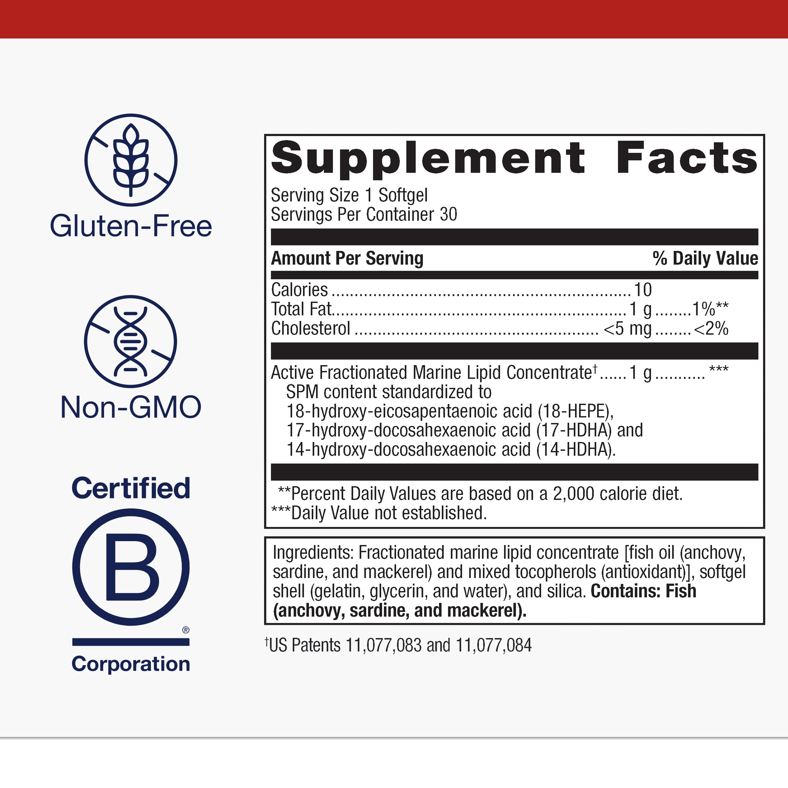 Metagenics SPM Active One Daily - Joint Soreness Supplement* - Encourages Soothing Relief* - Features Next Generation Omega Fish Oil - Non-GMO & Gluten-Free - 30 Softgels