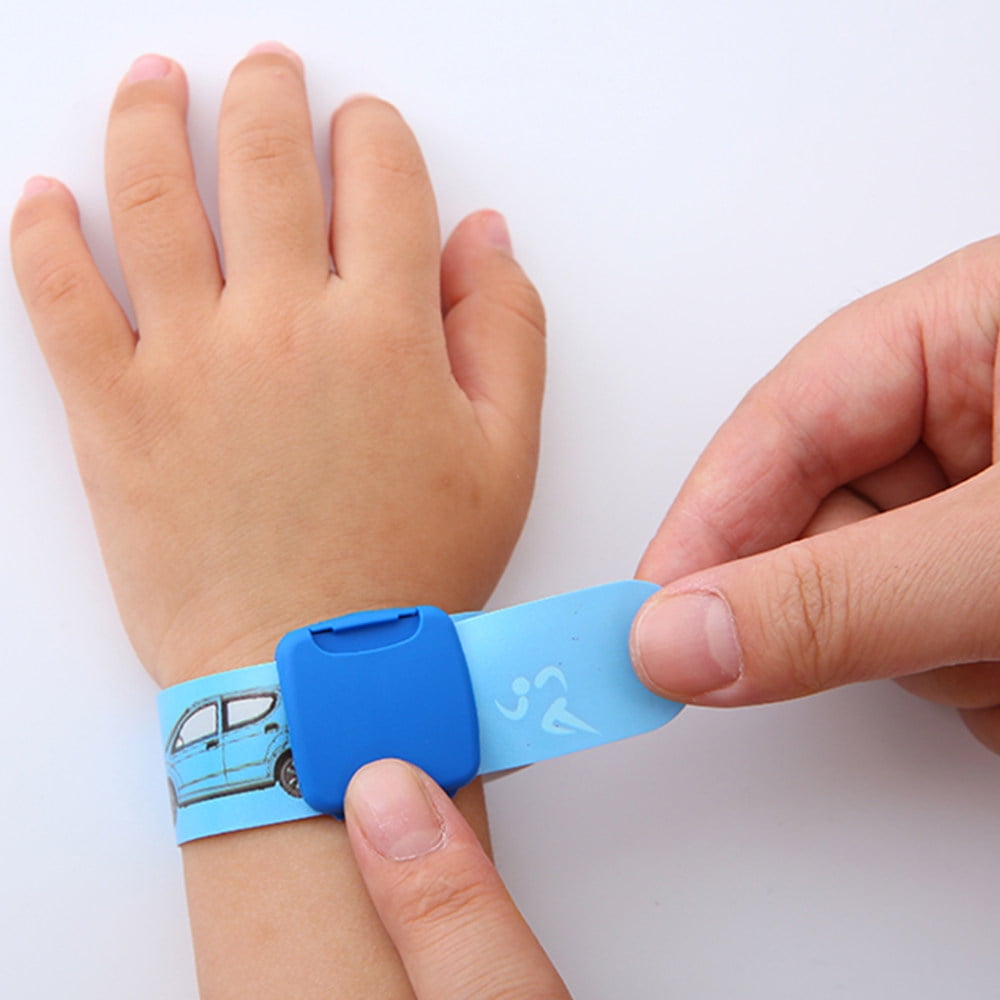 Safety Wristbands For Kids Child Travel Field Trip Outdoor Bracelets Adjustable 