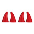 thumbnail image 4 of Shengyu 2piece Sticker Devil Horn Car Roof Decoration Eye-Catching And Waterproof Hood Stickers Car red 2Set, 4 of 6