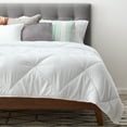 thumbnail image 2 of HomeStay Hypoallergenic Down Alternative Microfiber Comforter, Medium Warmth, All Season, Diamond Stitched, 2 of 6