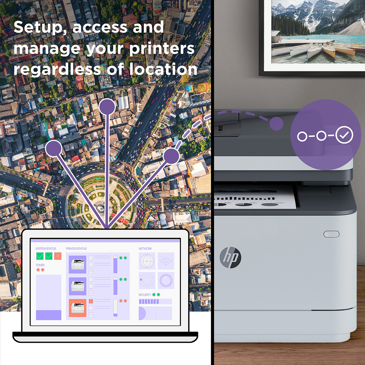 HP LaserJet Pro 3001dw Wireless Laser Printer photo 3