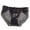 Black, variant on fatyb Panties for Women Lace Cute Seamless Underwear Mesh No Show Stretch Plain Ladies Bikini Briefs