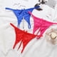 thumbnail image 5 of Lencería sexy para mujer, con encaje, perla caliente, masaje, abertura, transparente, sexy, pantalones T, 5 of 6