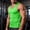 Green, variant on Men'S Summer Sleeveless High Stretch Sports Vest Top, Quick Drying Fitness Training Vest