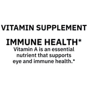 Spring Valley Vitamin A Supplement 2,400mcg Per Softgels, 250 Count