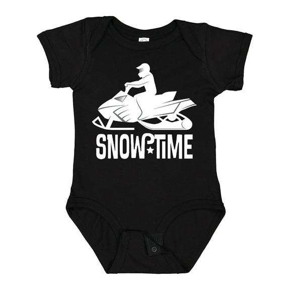 Inktastic Snowmobile Rider Snowmobiling Boys Baby Bodysuit