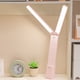 thumbnail image 1 of Lámpara de escritorio plegable portátil con batería de 4000mAh • Multibrillo ajustable • Gran área de iluminación • Azul, rosa, blanco, 1 of 6