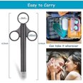 thumbnail image 4 of Lube Applicator Syringes, Lubricant Tube Shooter With Smooth Rounded Cap For Men, Women & Couples, Reusable, Easy Use & Clean [10ml Scales][gray & Gra, 4 of 4