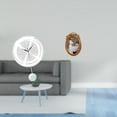 thumbnail image 2 of Elegante reloj de pared de acrílico y marco de fotos de resina ornamentado, silencioso y ligero, para cocina, estudio, decoración de granja, soporte d, 2 of 8