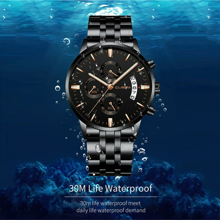 Waterproof watch shop low price