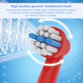 thumbnail image 2 of Replacement Toothbrush Heads with Soft Bristles for Kids Electric Toothbrush, 2 of 10