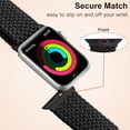 thumbnail image 3 of Comvin 4 Pack Braided Solo Loop Bands for Apple Watch 38mm 40mm 41mm Women Men,Elastic Wristbands Stretchy Strap for iWatch Ultra/Ultra 2/SE Series 9 8 7 6 5 4 3 2 1, 3 of 8