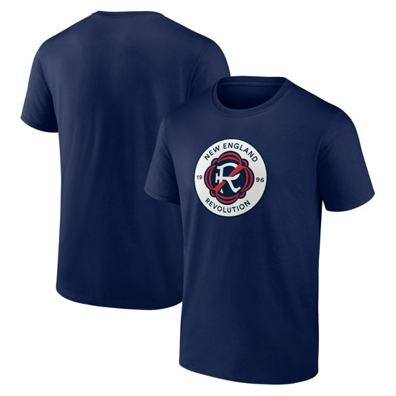 Men's Navy New England Revolution Logo T-Shirt
