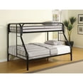 thumbnail image 5 of Morgan Twin Over Full Bunk Bed Silver, 5 of 5