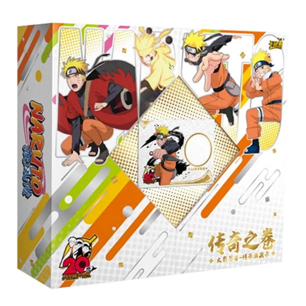 KAYOU Naruto Fire Will Successor Badge BR Card Naruto Hinata Tsunade Sasuke Collection Card Boy Toy Gift