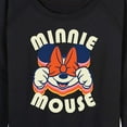 thumbnail image 3 of Mickey & Friends - Minnie Mouse Repeat - Women's Lightweight French Terry Long Sleeve Shirt, 3 of 5
