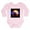 Petal Pink, variant on CafePress - Solar Eclipse Long Sleeve Infant Bodysuit - Long Sleeve Cotton Baby Bodysuit