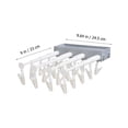 thumbnail image 2 of IFANLANDOR Ropa Para Montado En Pared Con Clips Ajustables Y Antideslizante, 2 of 8