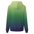 thumbnail image 3 of Wiyuqeen Womens Gradient Color Hoodies Loose Drawstring Hooded Sweatshirts Drop Shoulder Long Sleeve Workout Tops with Pockets Petite Plus Crew Neck Pullover, 3 of 4