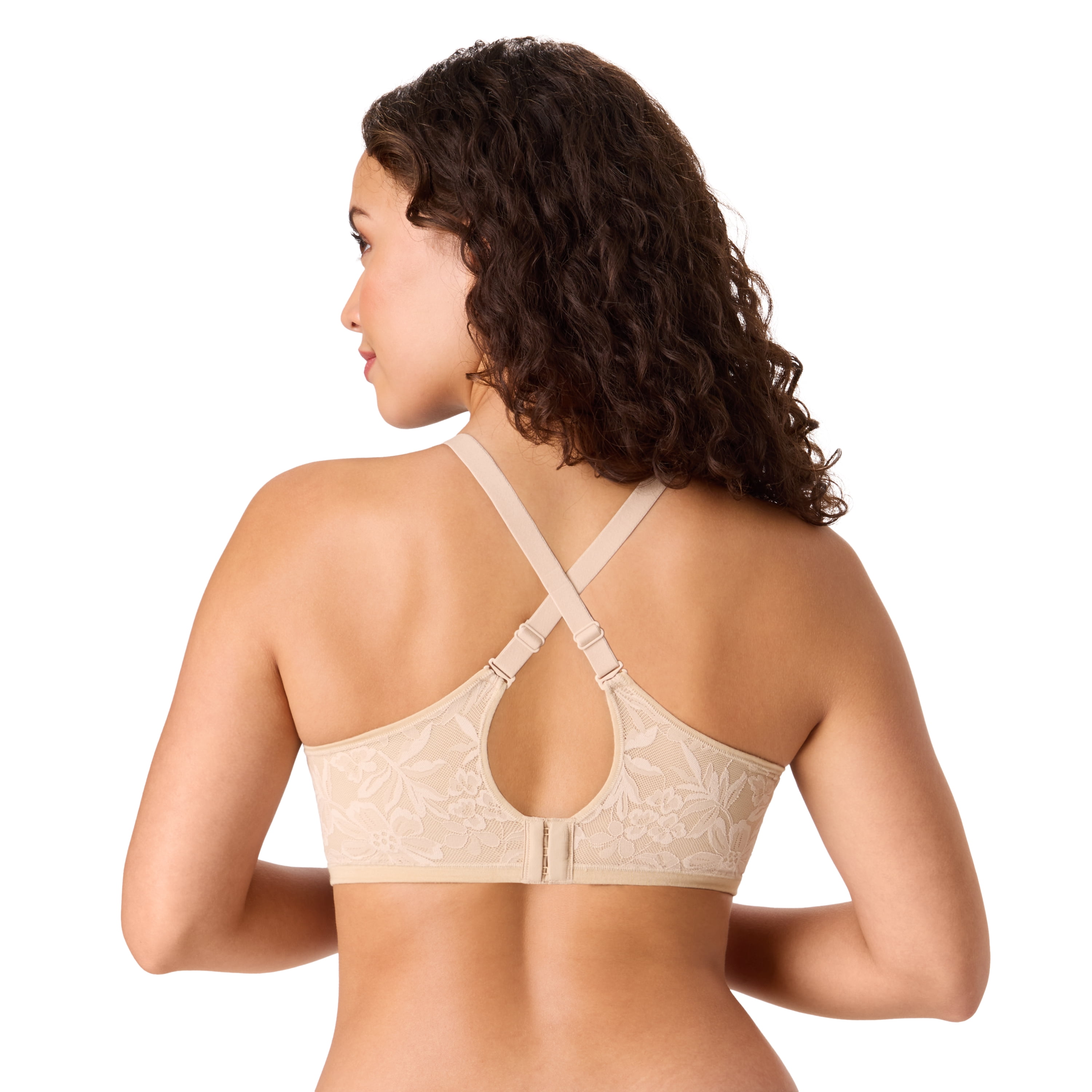 Bali Women's Underwire T-Shirt Bra, Breathe Full-Coverage Bra, Comfortable Padded Bra