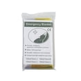thumbnail image 2 of Emergency Thermal Blankets for Survival, Waterproof Mylar Space Blankets for Outdoor Camping, Hiking, Marathon, and First Aid, Lightweight Reflective Foil Blanket - 52" x 82", 2 of 7