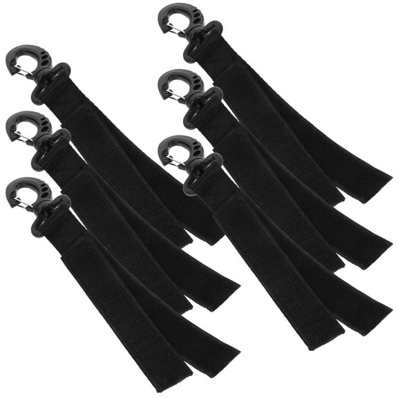 KAKOWELY Boat Lashing Hook Nylon 6Pcs 8.65X0.98X0.20in