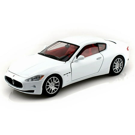 Maserati Gran Turismo, White - Motormax 73361 - 1/24 Scale Diecast Model Toy