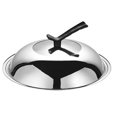 thumbnail image 1 of Tapa de olla de acero inoxidable para el hogar, tapa vertical gruesa para olla de hotel, 1 unidad, 1 of 5