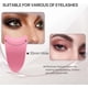 thumbnail image 5 of Eyelash Applicator Tool 35mm Width Lash Applicator Clip, 1PCS Eyelash Tweezers for False Lashes, Pink, 5 of 5