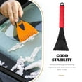 thumbnail image 4 of OULII Universal Ice Scratchers Ice Shovel Red ABS 1Set Practical Design, 4 of 8