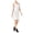 White, variant on Bar Iii Womens Crisscross Shift Dress