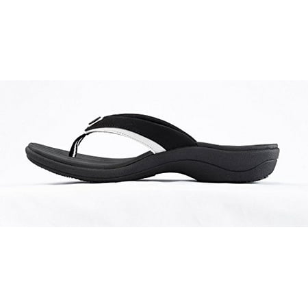 Powerstep - Powerstep Women's Fusion Sandals Flip-Flop, Black, Women's ...