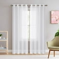 thumbnail image 5 of Ctnporpo Home Decor Window Curtains Drape 2Pcs Panels Home Textiles Blackout Curtain Sheer Curtain, 5 of 7