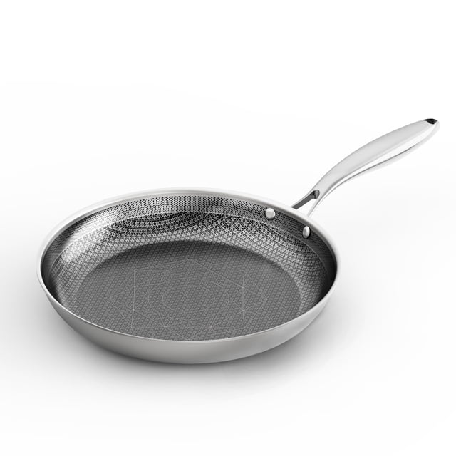 Sartén COOKER KING de acero inoxidable híbrida antiadherente de 20 cm