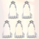 thumbnail image 1 of unbranded 5Ud Para Hornear Galletas Forma Vestido Plateado Material Acero Inoxidable, 1 of 8