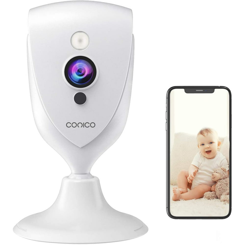 Baby Monitor, Conico 1080P HD Wireless Camera Pet Cam with Sound Motion Detection, Home Wireless