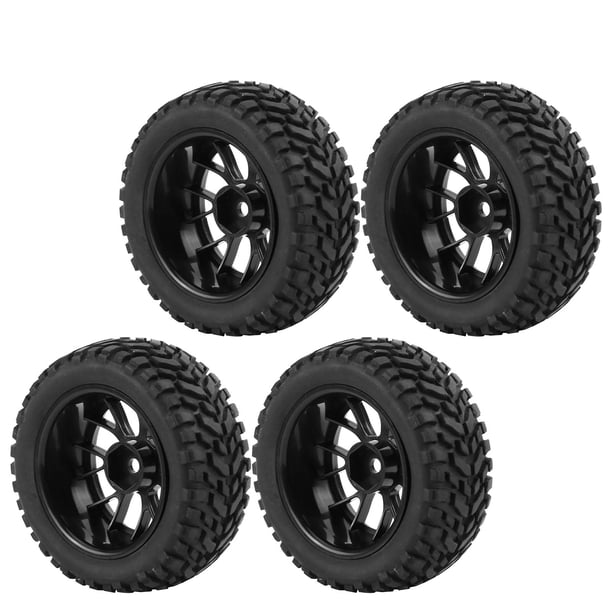 Juego De 4 Uds. De Neumáticos De Carreras, Llantas De Goma Para Ruote Rc 1 16, Neumáticos De Coche Todoterreno, Pieza De Vehículo 1:10