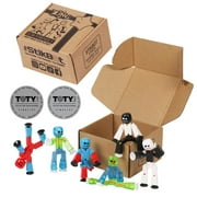 Zing Stikbot - 6 Mixed Color Bundle Pack (Eco Friendly Packaging)