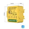 thumbnail image 4 of Módulo de Interruptor de Cortina WIFI Inteligente Tuya, Persianas Enrollables Conectadas, Motor Ciego, Aplicación Smart Life Funciona con Home, 4 of 6