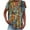 Khaki^1, variant on 2025 Womens Tops, Summer Casual Short Sleeve Dressy Blouses, Trendy Flowy Tshirts, Plus Size Womens Tunic Tops to Wear with Leggings, Polo Shirts for Women Navy^2 XXXL