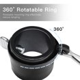 thumbnail image 3 of Anley Tangle Free Flag Pole Mounting Ring Clip - Rotating Flapole Mounting Rings with Metal Clips - 1" Diameter (2 Pieces), 3 of 6