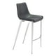 thumbnail image 1 of Banco de Bar Kessa Muebles Magnus Negro Acero, 1 of 5