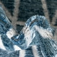thumbnail image 6 of Unique Loom Matrix Trellis Collection Area Rug - Geometric (7' Square Blue/Light Blue), 6 of 6