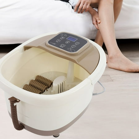 Lv Life Portable Foot Spa Bath Massager Bubble Heat Soaker Vibration Pedicure Soak Tub Us Plug 110v Foot Bath Tub Foot Spa Tub