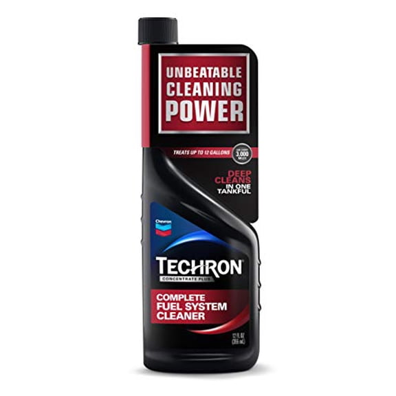 Chevron Techron Concentrate Plus Fuel System Cleaner, 12 oz., Pack of 1