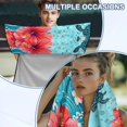 thumbnail image 6 of Uorisanigo Car Front Seat Covers Hibiscus Turtle Front Seat Bucket Towel Car Seat Protector Washable Removable Auto Accessories Universal Fit High Back Seat Covers for Cars, 6 of 8
