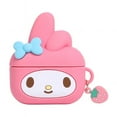thumbnail image 1 of Hello Kitty Sanrio Bluetooth Headphone Protective Case for Airpods Pro/2 3Rd Generation Anti-Drop Silicone Protective Case LUHAN, 1 of 6
